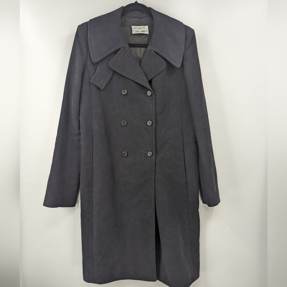 BALENCIAGA Cotton Trench Coat